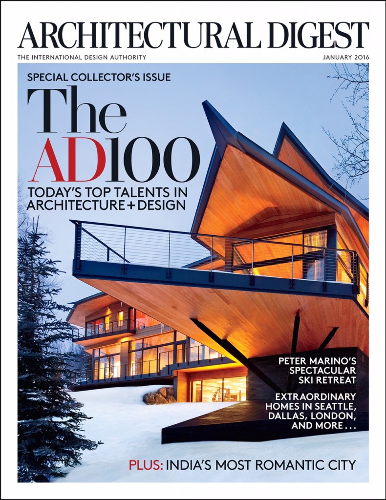 January 2016 Architectural Digest | The Roger Thomas Collection